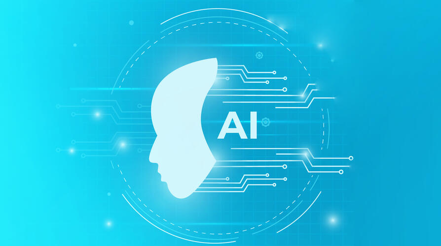 Stock illustration of AI (artificial intelligence)